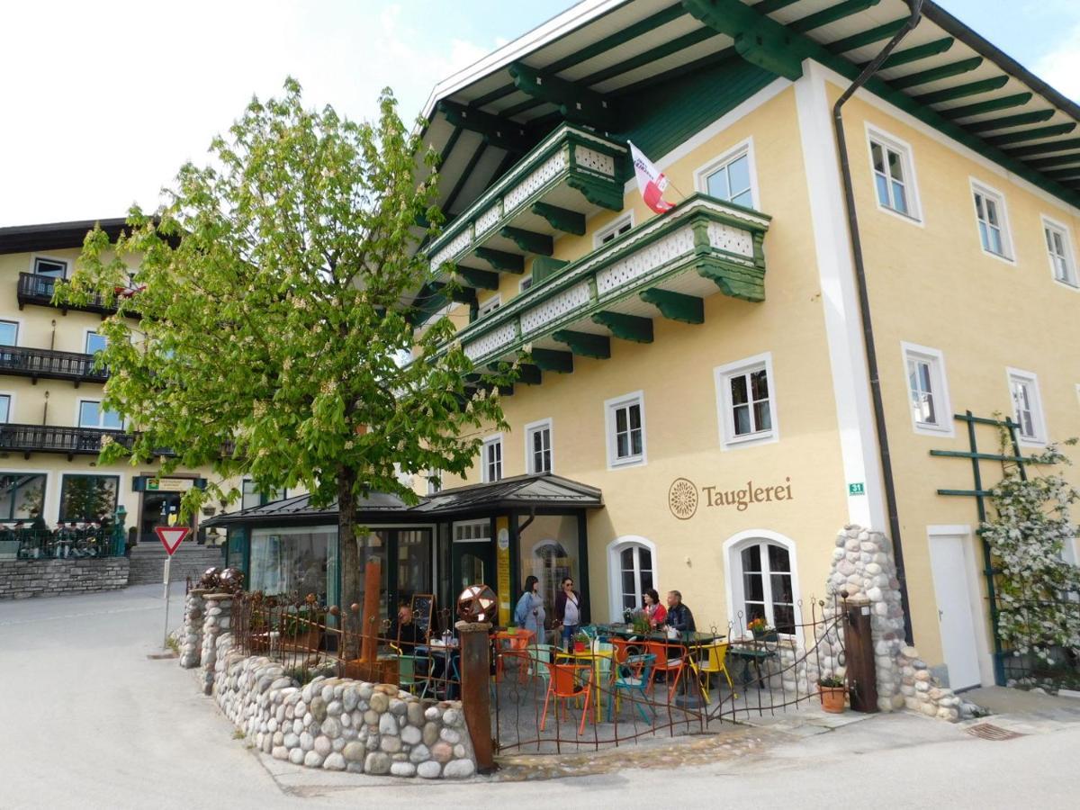 Tauglerei Appartement Enzian In Den Zauberbergen Sankt Koloman Exterior foto