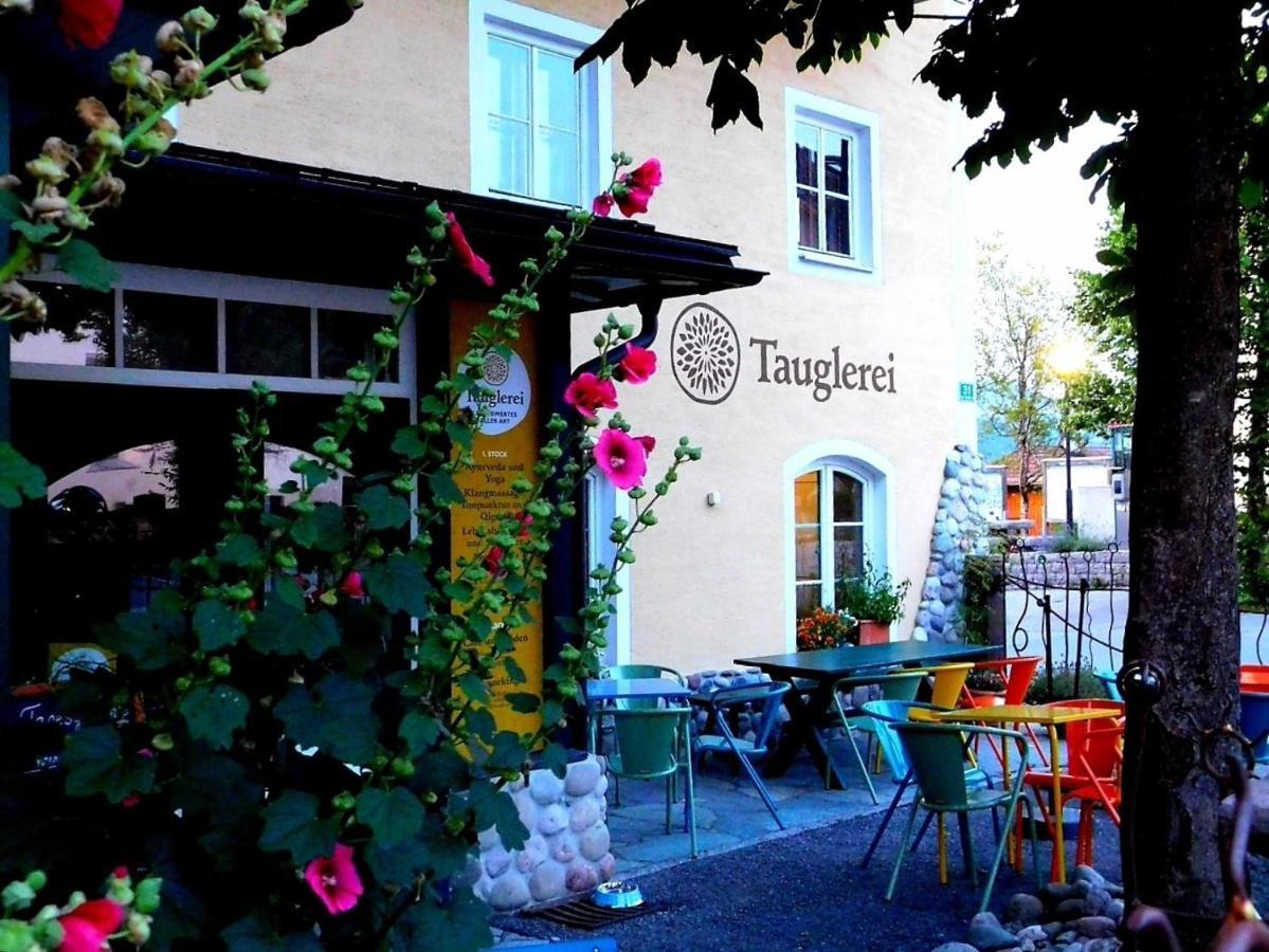 Tauglerei Appartement Enzian In Den Zauberbergen Sankt Koloman Exterior foto
